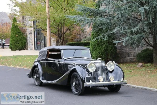 1948 Jaguar Mark IV Drophead Coupe Left-Hand Drive  23100