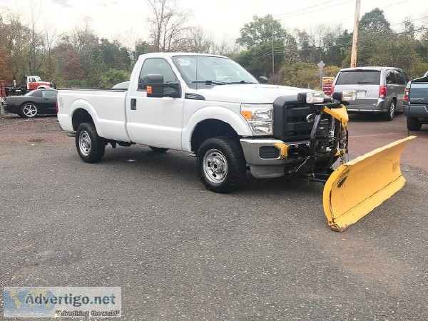 2011 Ford F250 SD XL 4WD Regular Cab Long Bed wPlow