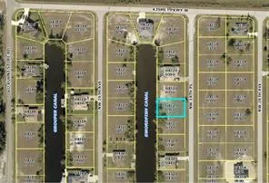Cape coral waterfront lot for sale