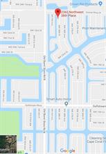 Cape coral waterfront lot for sale