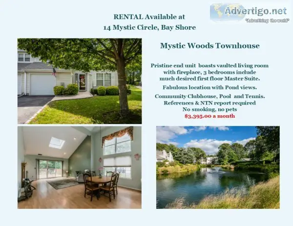 Whole House Rental in Bay Shore Mystic Pines