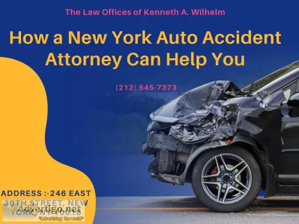 How a New York Auto Accident Attorney Can Help You