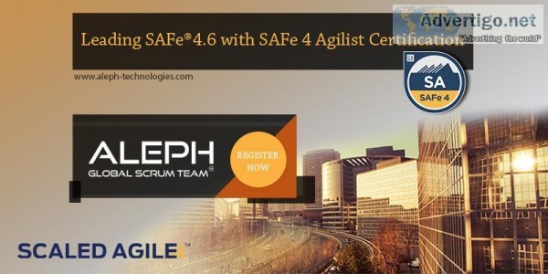 Leading SAFe® Certification  Enroll Now