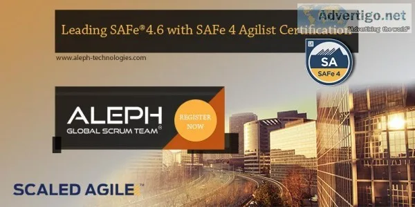 Leading SAFe&reg Certification  Enroll Now