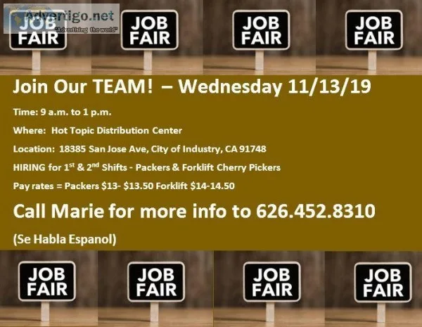  JOB FAIR 