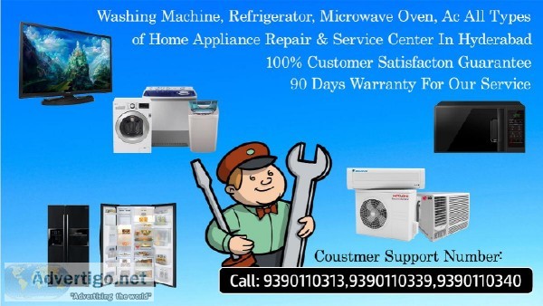 Whirlpool washing machine service center in Kukatpally