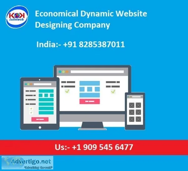 Economical Dynamic Website Designing Company in Delhi