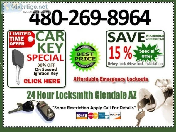 24 Hour Locksmith in Glendale