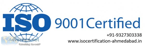 ISO 9001 certification in Ahmedabad