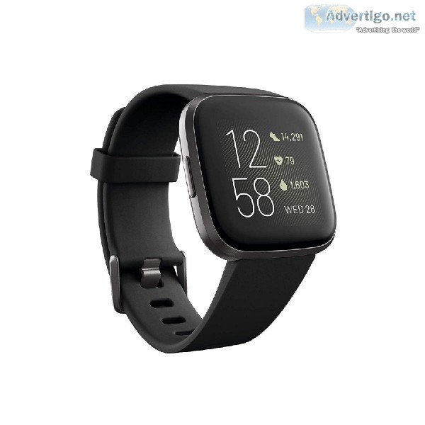 Fitbit Versa 2 Health and Fitness Smartwatch with Heart Rate Mus