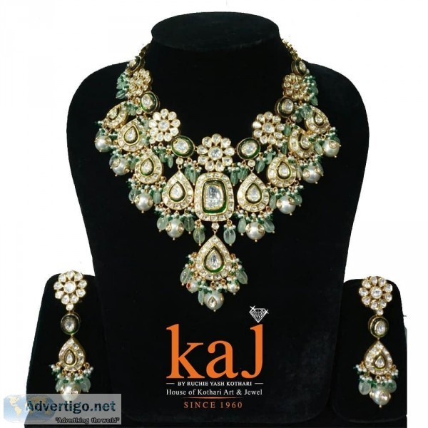 Latest Bridal Kundan Polki Jewellery