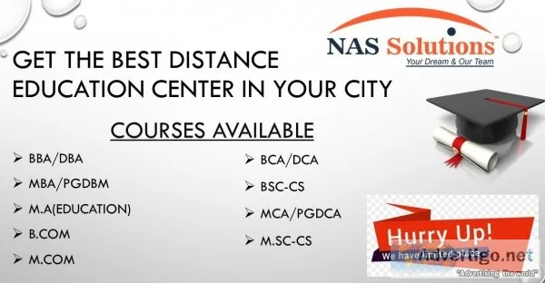 DISTANCE COURSE