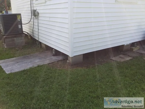 House Mobile Home Leveling