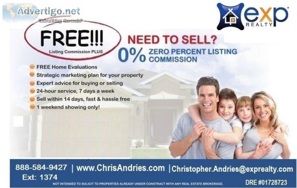 0% Realtor Commission To Sell Your Home