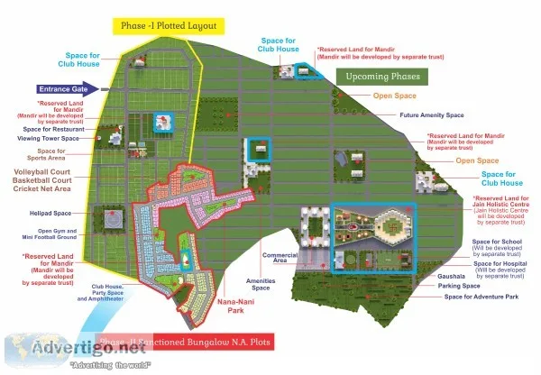 NA plots with sanctioned bungalow plans in Dapoli