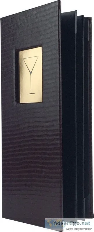 leather menu covers