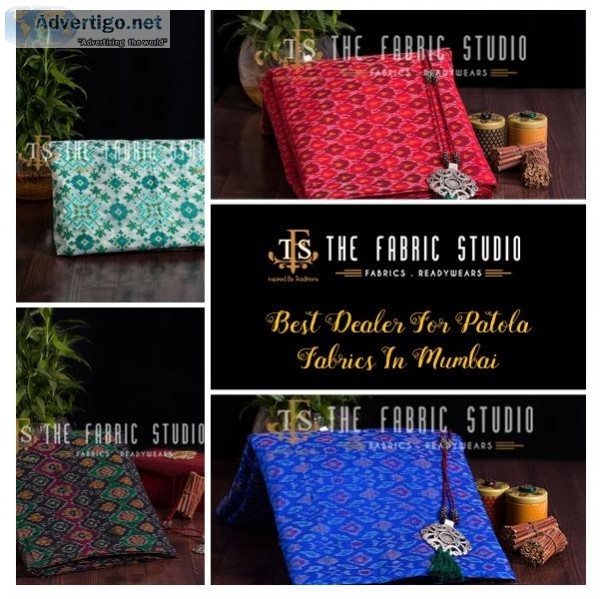 Buy Ikat Dupattas in Mumbai- The Fabric Studio