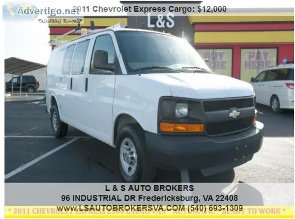 2011 CHEVROLET EXPRESS CARGO 2500AUTOMATICRUN S GOODREADY TO WOR