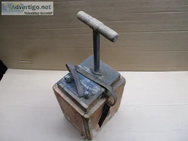 Antique Mining Dynamite Plunge Detonator