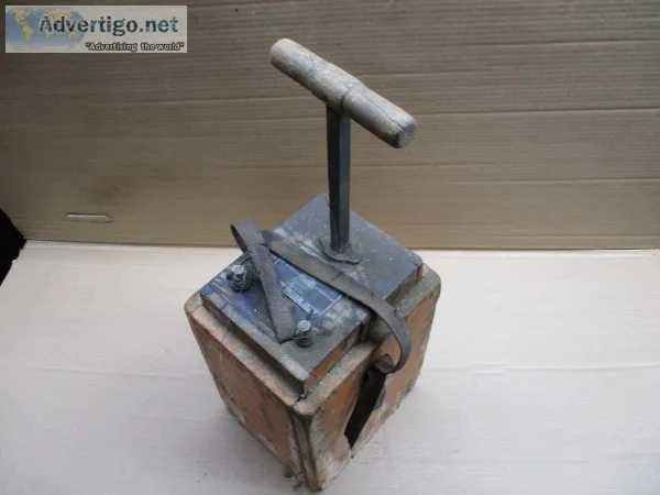 Antique Mining Dynamite Plunge Detonator