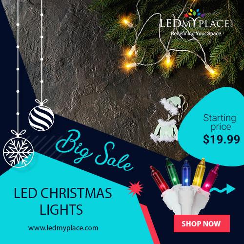 Decorate Your Home With LED Christmas Light