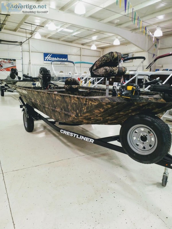 2019 CRESTLINER 1660 RETRIEVER JON