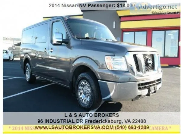 2014 NISSAN NV PASSENGER 3500 HDNAVIGATIONBACK UP CAMERAAUTOMATI