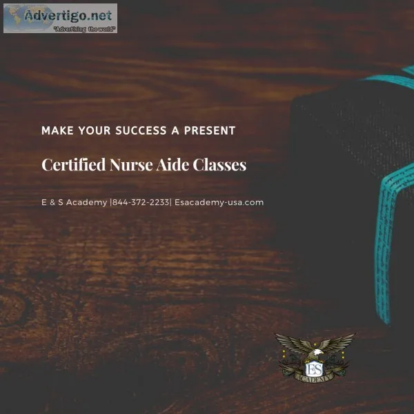 Make  Your Success a Present- Certified Nursing Assistant Classe