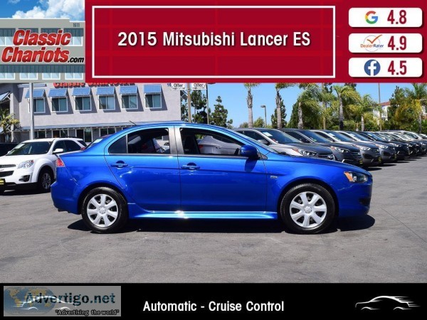 Used 2015 MITSUBISHI LANCER ES for Sale in San Diego - 20362