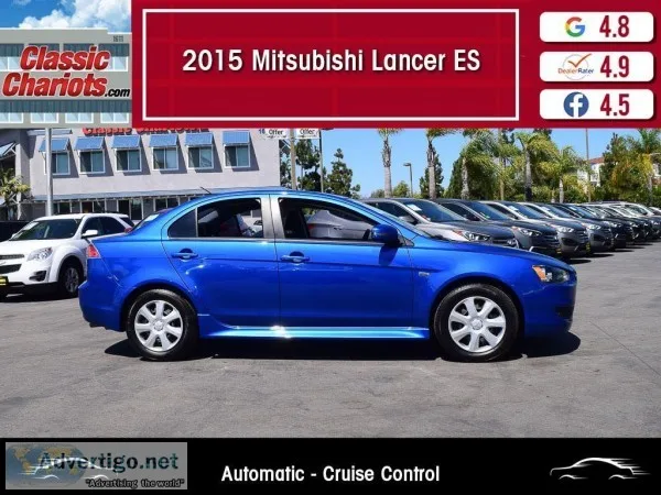 Used 2015 MITSUBISHI LANCER ES for Sale in San Diego - 20362