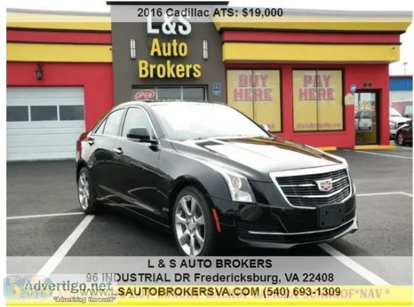2016 CADILLAC ATSBACKUP CAMERASUNROOFNAV IGATION