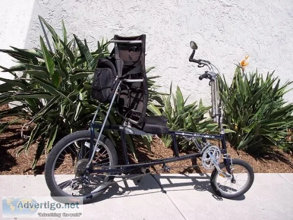 Easy Racer EZ-1 SC Lite Recumbent Bicycle - includes Bike Rack H