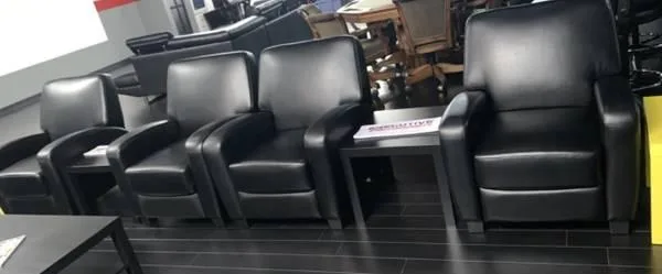 BRAND NEW Leather Reclining Chairs