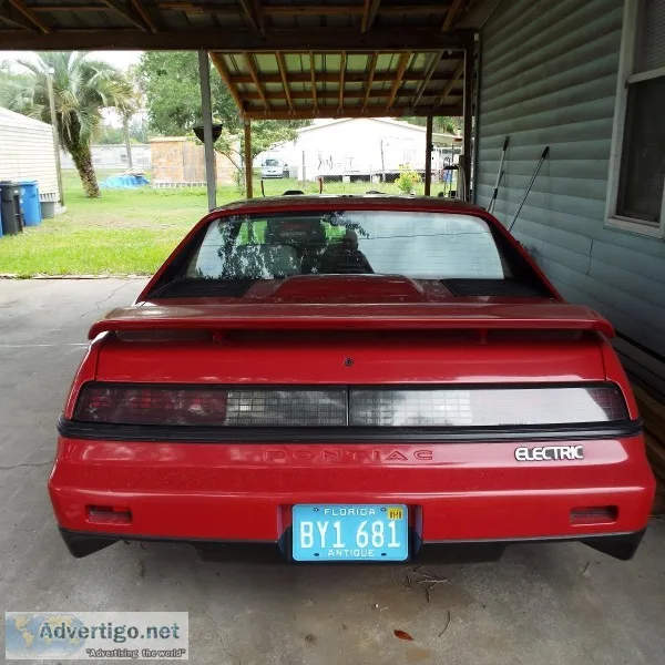 1987 Pontiac Fiero Electric