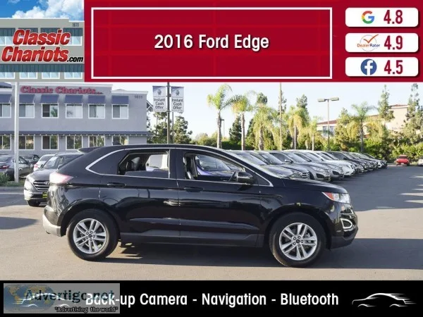 Used 2016 Ford Edge SEL for Sale in San Diego - 20723