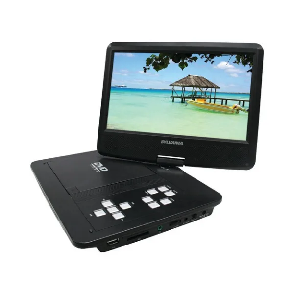 SYLVANIA 10&quot SWIVELSCREEN PORTABLE DVD PLAYER