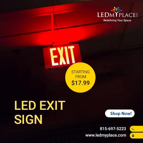 Secure Your Building by Installing LED Exit Signs