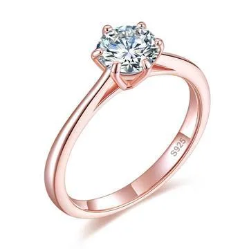Rose Gold Princess Ring