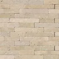 Chiaro Travertine 8x18 Tumbled Stone Veneer