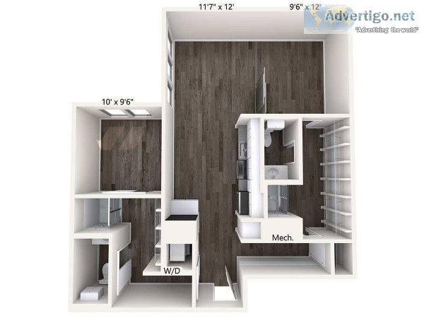 Artisan Way Somerville 2BED apt for rent