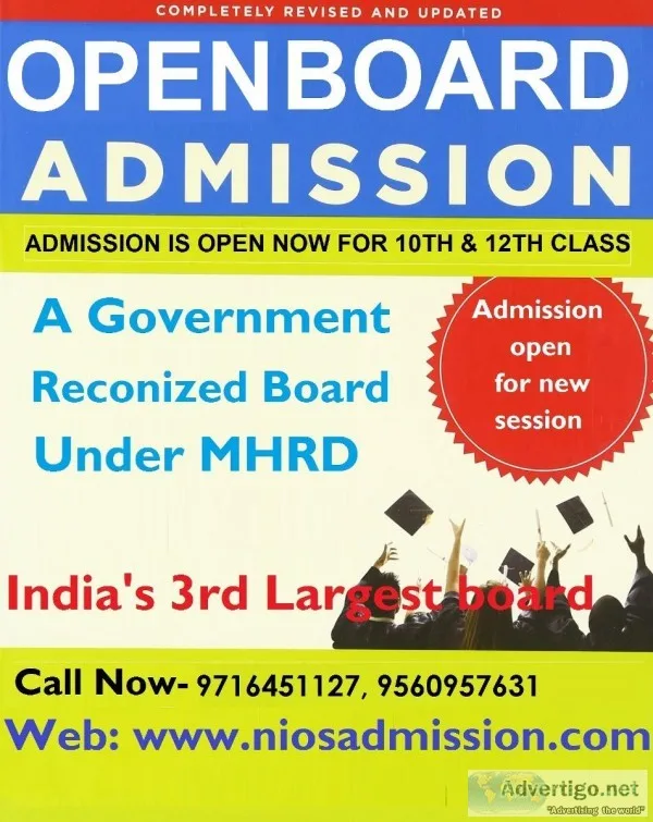 NIOS &ndash Secondary  Senior Secondary Final Exams October 2020