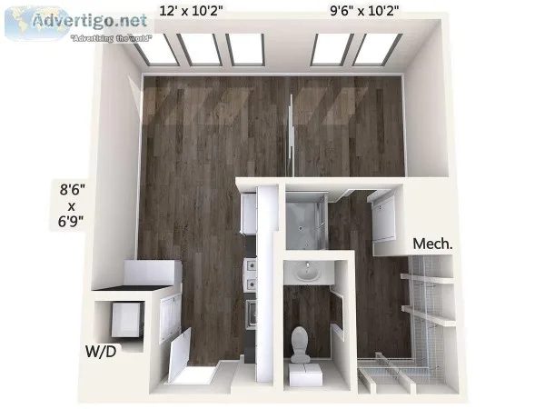 Artisan Way Somerville 1BED apt for rent