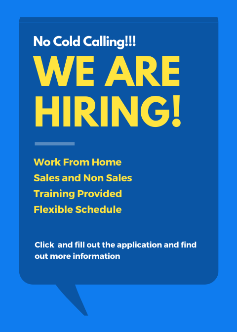 300-500 per day Full time or Part time positions available no co