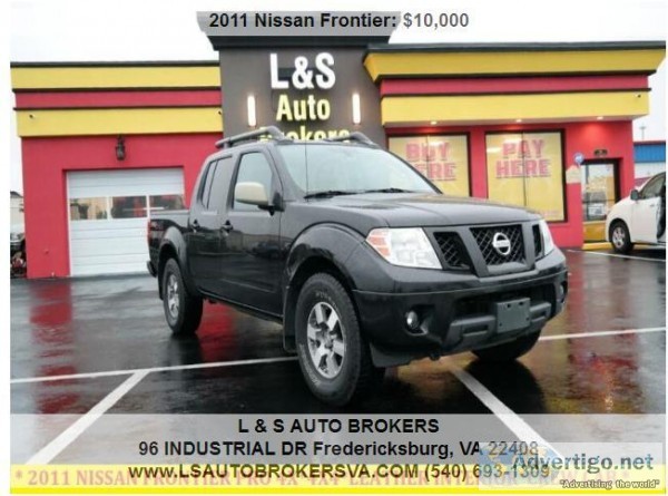 2011 NISSAN FRONTIER PRO-4XLEATHER INTERIORCREW CAB4X4