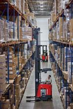 High Reach Stand Up Forklift Driver