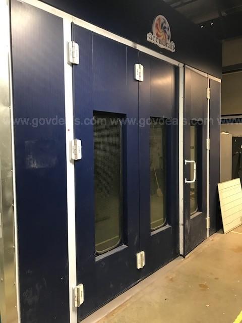 Accu-Draft Booth-Pit Style and Paint Mixing Booth