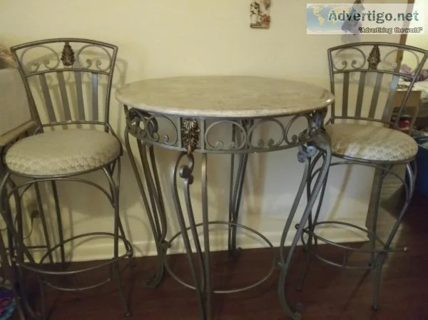 Marble rop round table