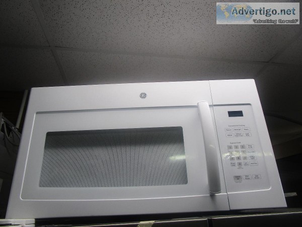 WHITE OVER THE RANGE MICROWAVE WITH HARDWARE