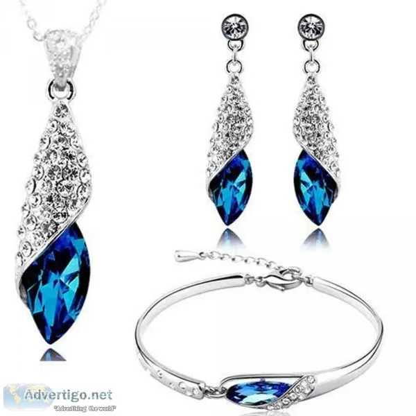 Valentine Gift By Shining Diva Italian Designer Non Precious Met