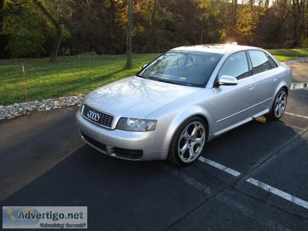 Audi 2004 S4 Quattro...for serious drivers only